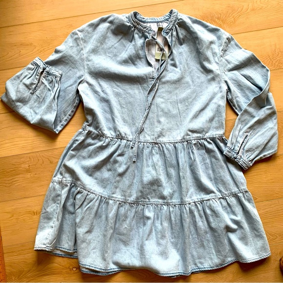 NWT Denim Dress - Picture 1 of 16